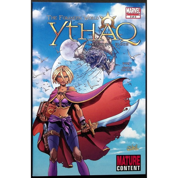 Ythaq The Forsaken World #1 #2 #3 Complete Marvel Soleil Set Adrien Floch VF/NM - Picture 5 of 10